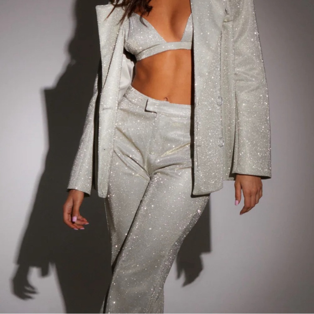 NWT Sla The Label Gold Santorini Trousers - S